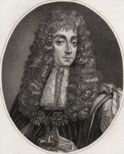 George Villiers, gravé par Bocquet, illustration de 